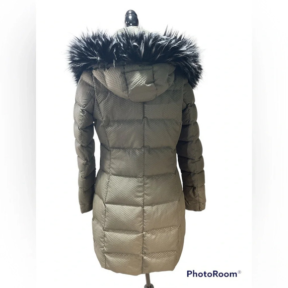 The North Face Hey Mama Parkina Coat Water Repellent 550 Filled Olive Color XS - Picture 15 of 16